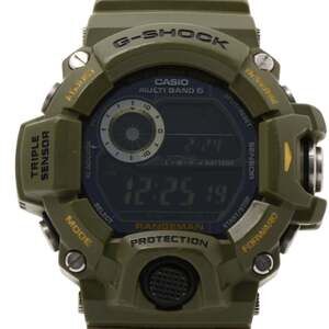 CASIO G-SHOCK MASTER OF G LAND RANGEMAN GW9400J Black Khaki Resin Men's Digit...